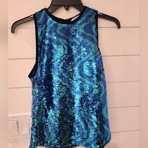Zara sequin top